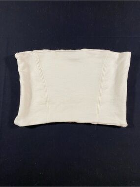 Bleu Salt Cream Off-Shoulder Top